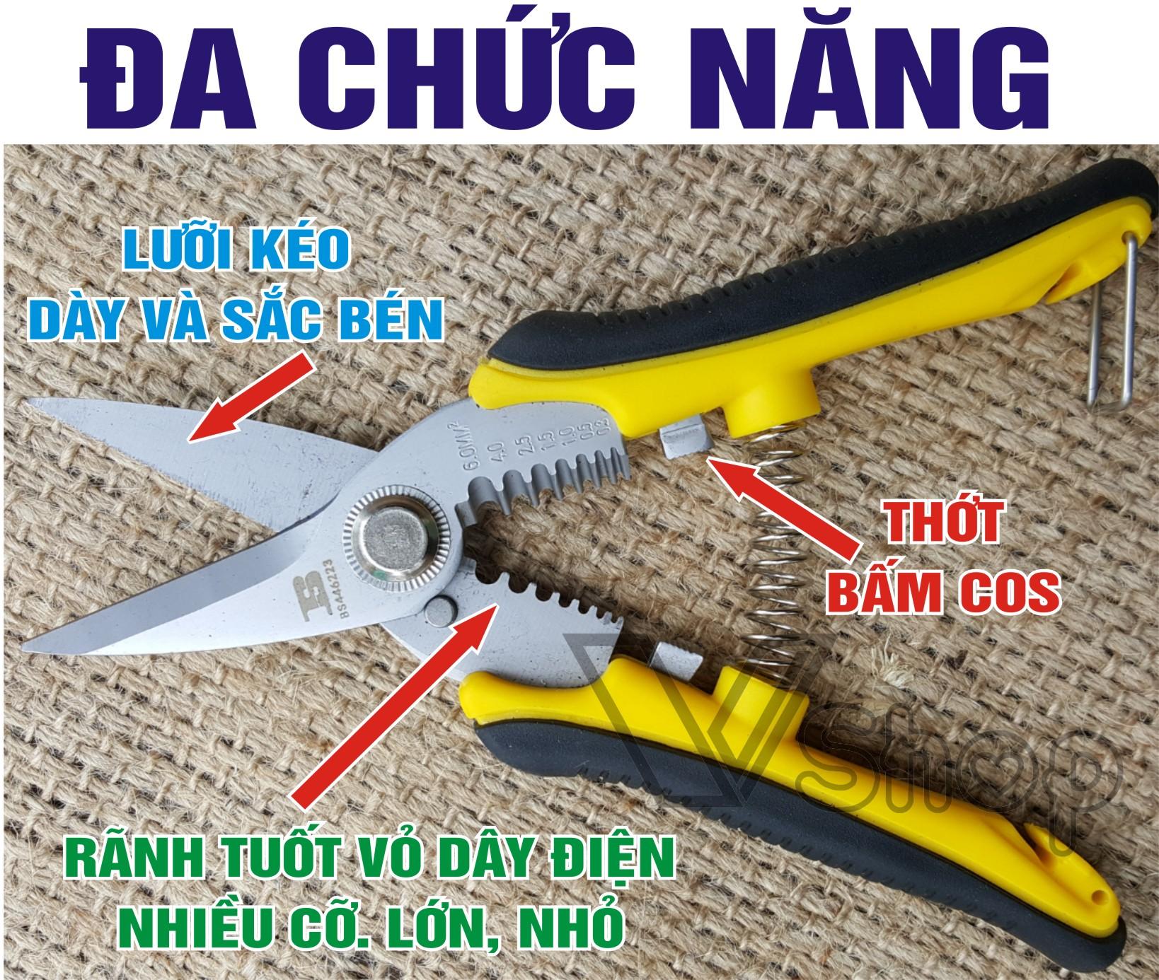 Kéo đa năng thợ điện, dụng cụ sửa chữa