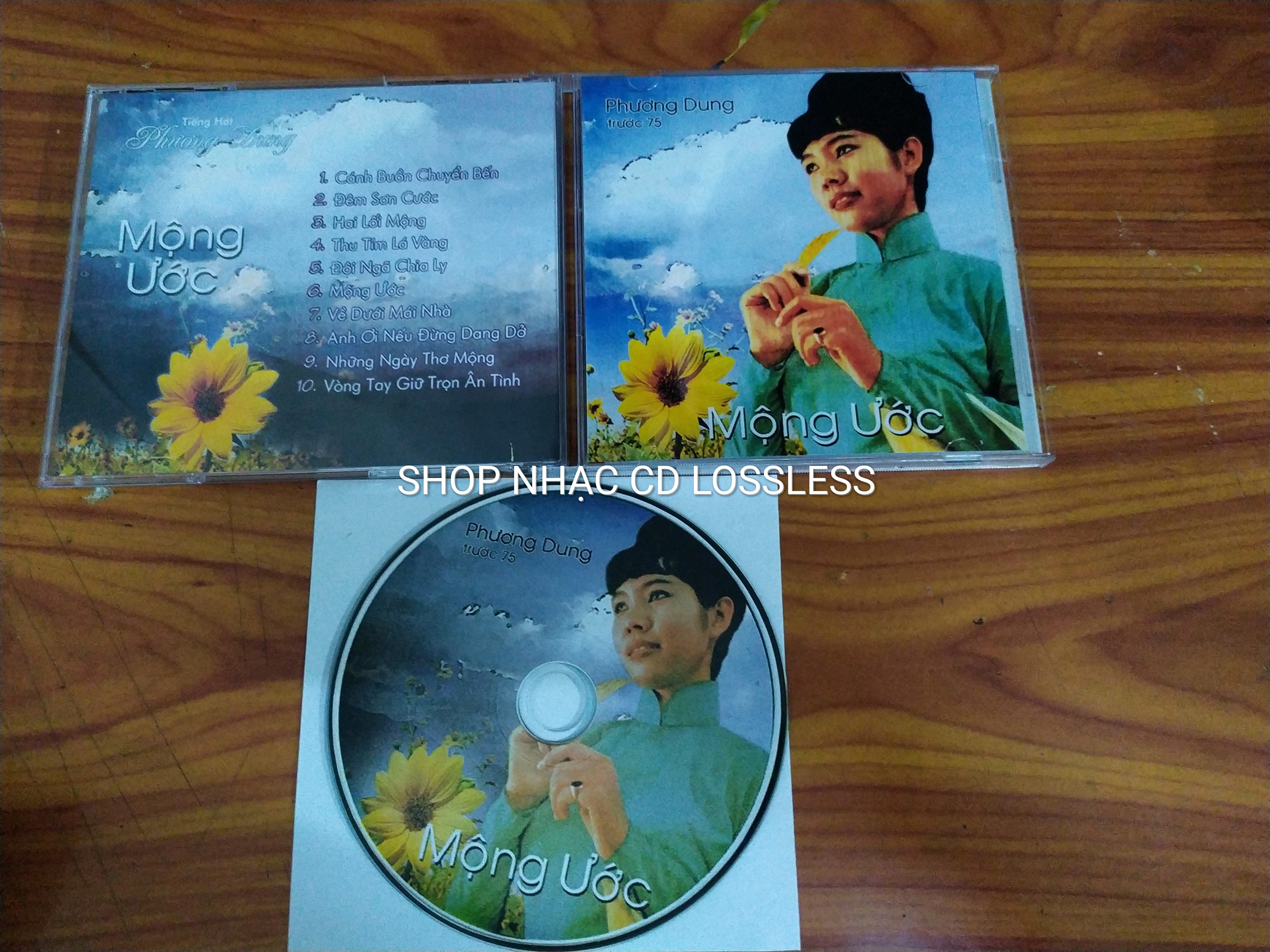 Bộ 4CD tiếng hát Phương Dung - Nhạn Trắng Gò Công