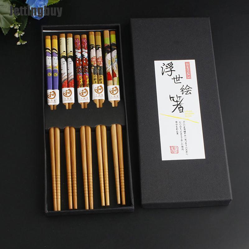 Jettingbuy 14pcs/set DIY Bamboo Sushi Maker Set Rice Sushi Making Kits Roll Cooking Tools