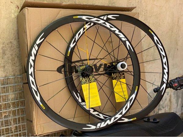 Vành Mavic Cosmic Pro 700c cao 4cm cối carbon nổ giòn và cực bon