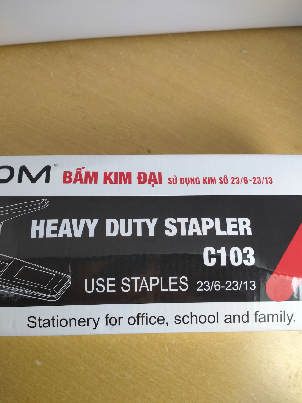 DẬP GHIM CỠ LỚN (100 TỜ) STACOM C103