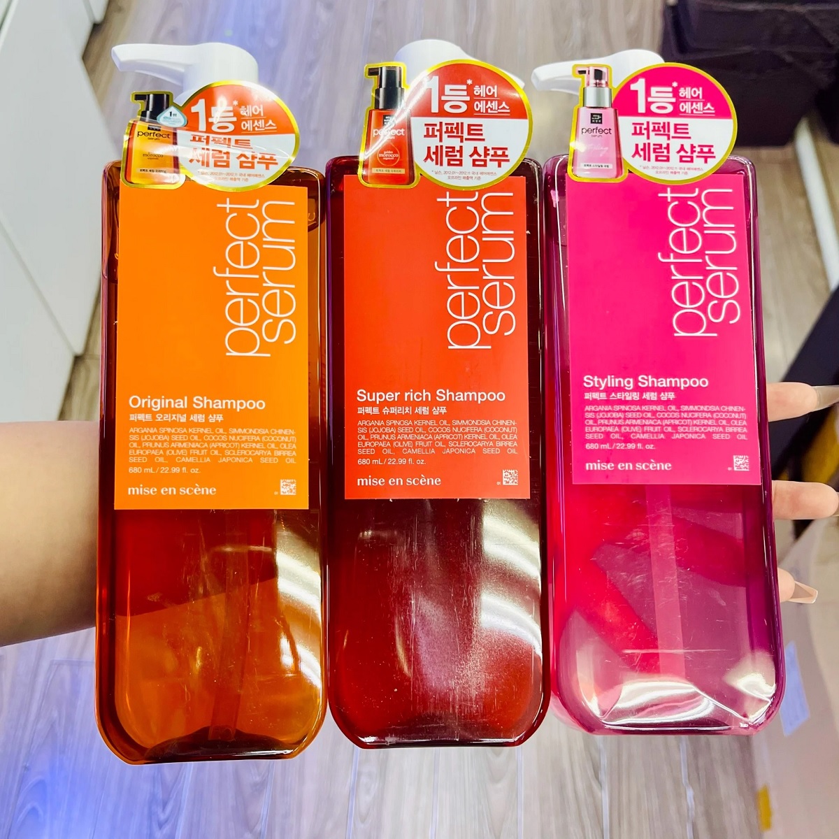 Mise En Scene Perfect Serum 680ml x 2 Chai