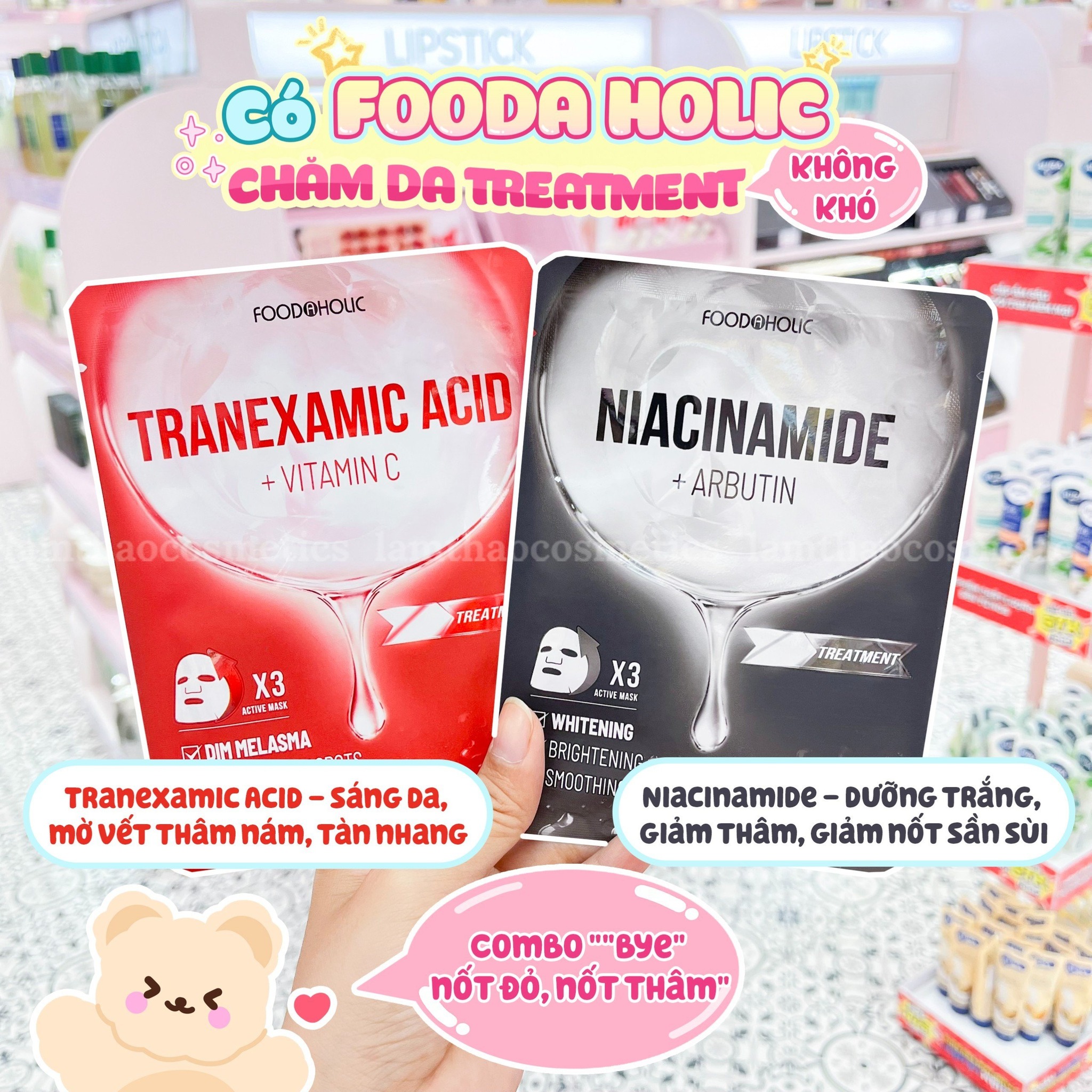 Mặt Nạ Dưỡng Ẩm Foodaholic Mask