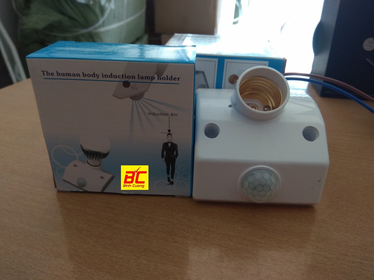 Combo 5C Đui đèn cảm ứng hồng ngoại E27