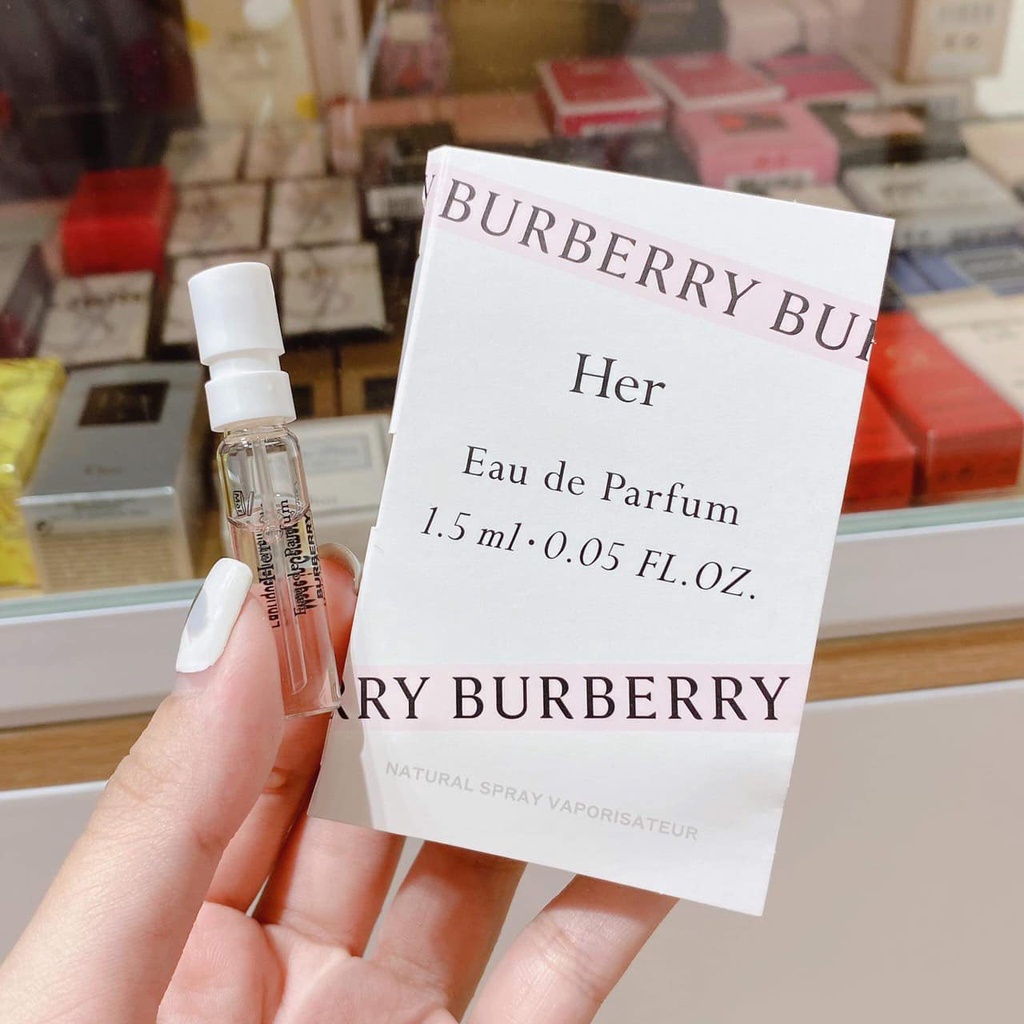 Vial Nước Hoa Burberry Her EDP 1ml