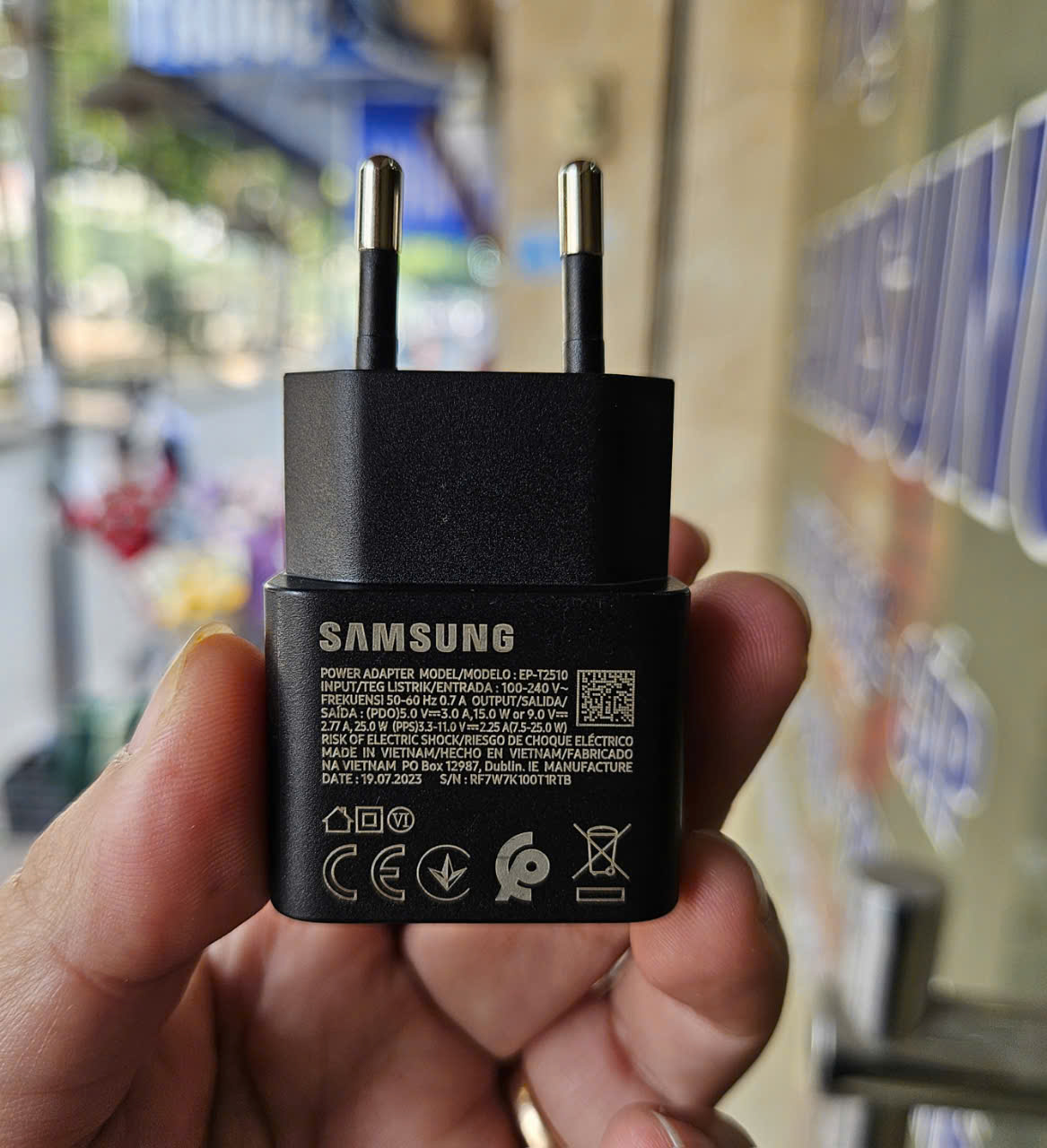 Bộ sạc nhanh Samsung Galaxy Note 10 Plus 25W Hàng chính hãng