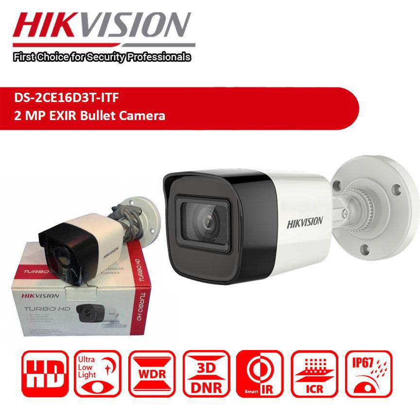 CAMERA 2MP HIKVISION DS-2CE16D3T-ITF