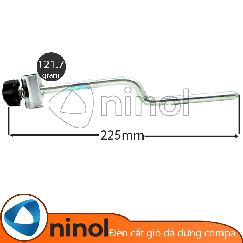 Đèn cắt gió đá đứng compa
