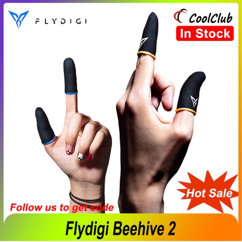 Găng tay gaming Flydigi Wasp Feelers 2 - Bao ngón tay chơi game chống mồ hôi tốt, độ nhạy cao - Hãng phân phối chính thức