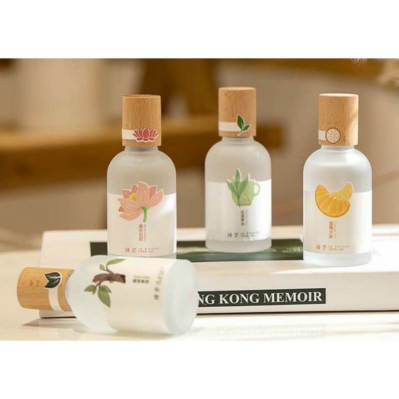 [Lấy mã giảm thêm 30%]Xịt Thơm Shimang Nắp Gỗ Mẫu Mới Body Mist