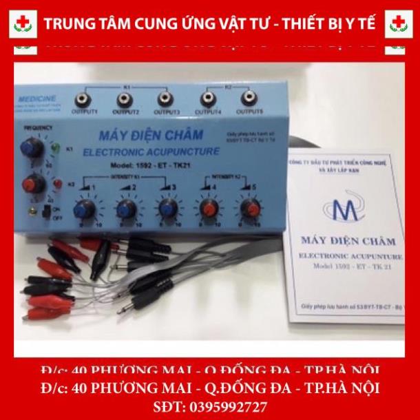 Máy điện châm Việt Nam 5 cọc 10 kim
