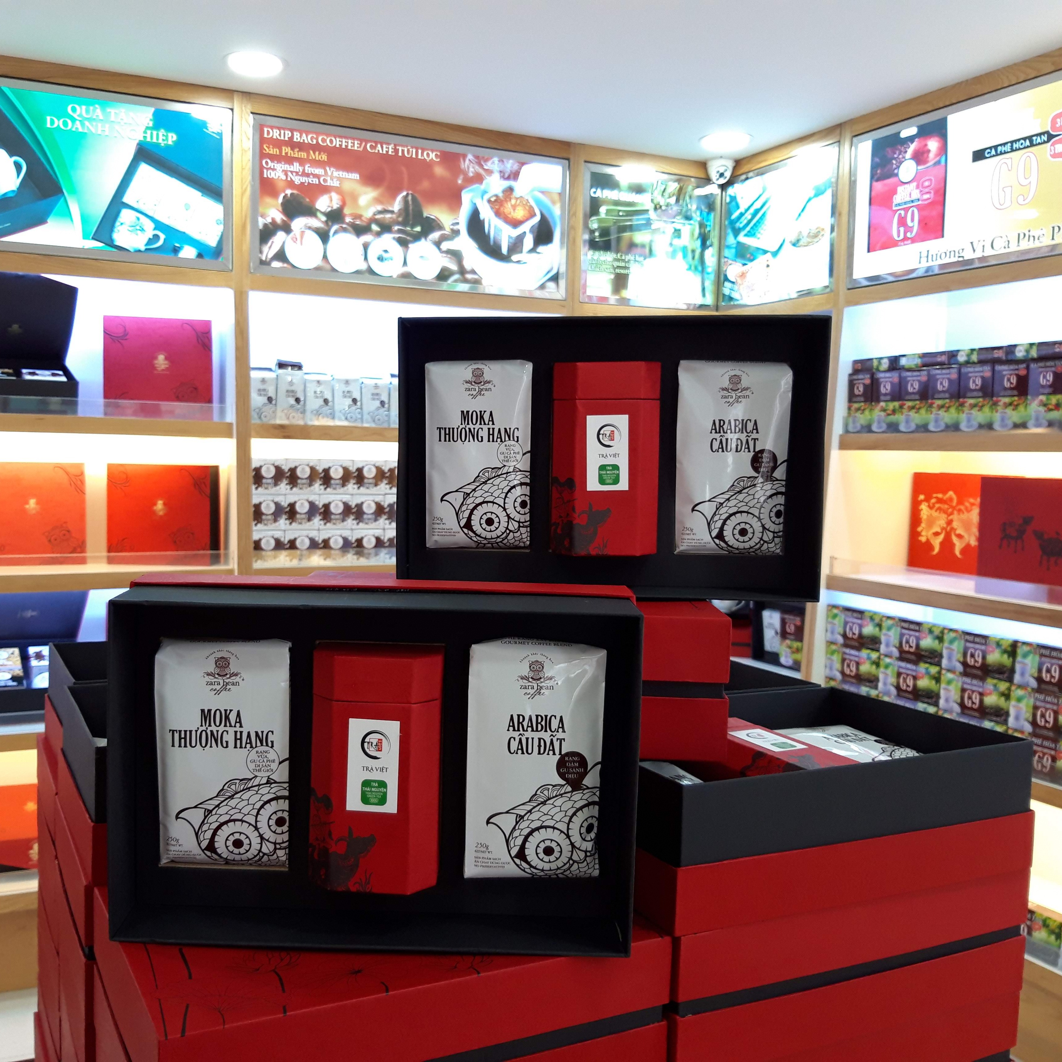 Cà phê Pha Phin Arabica Cầu Đất ( 4 gói x 250g)