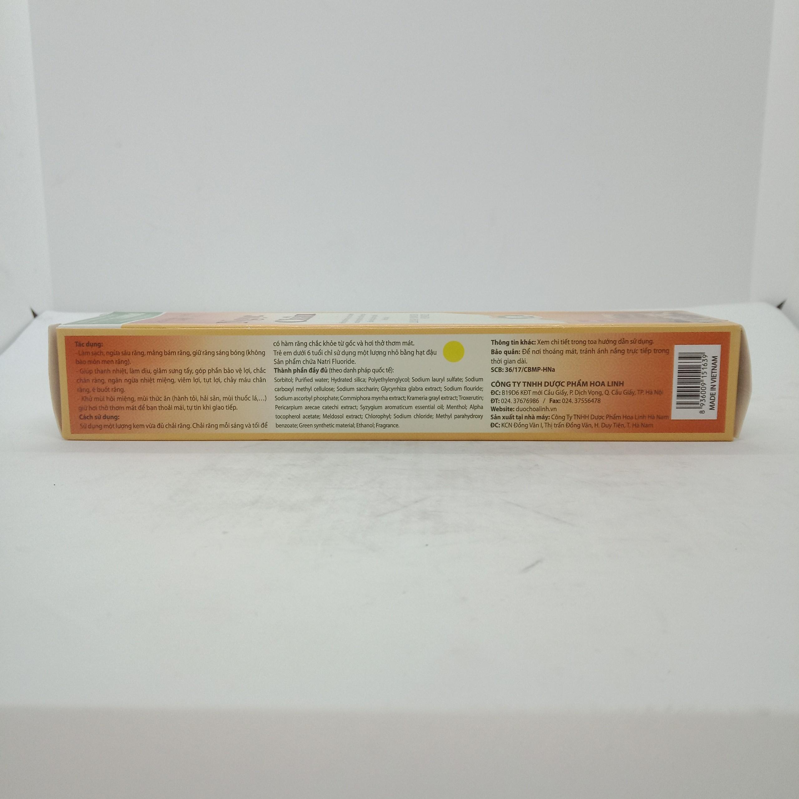 Kem đánh răng dược liệu Ngọc Châu 125g