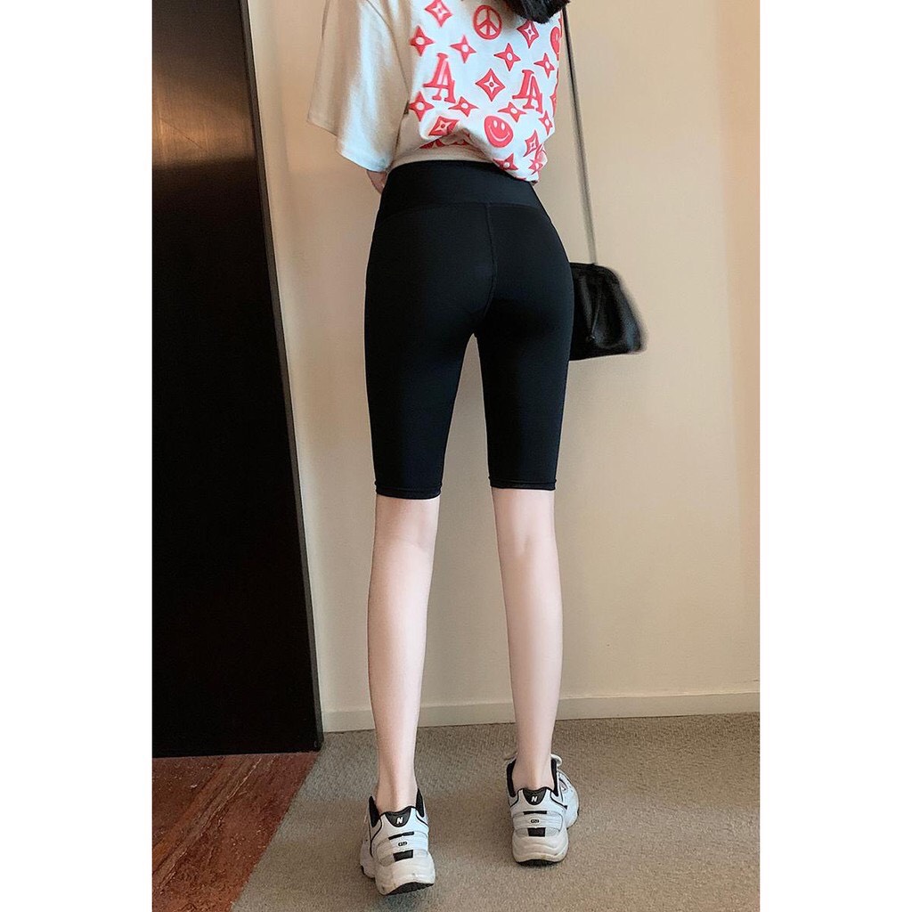 Quần legging dáng lửng nữ nâng mông - SIKY - LL01