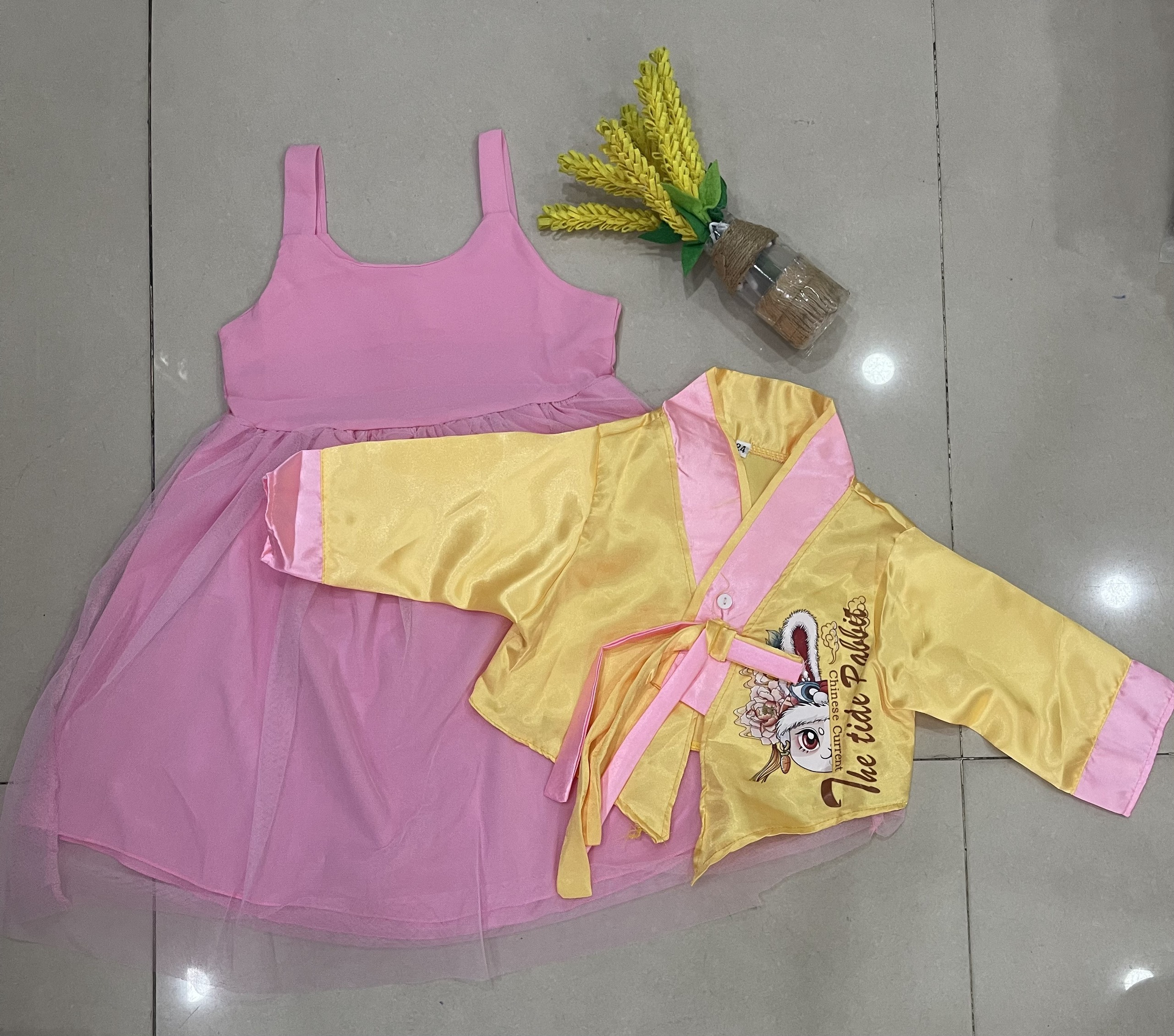 [8-22kg]  Trang phục Hàn Quốc  dành cho bé gái  (TT147)