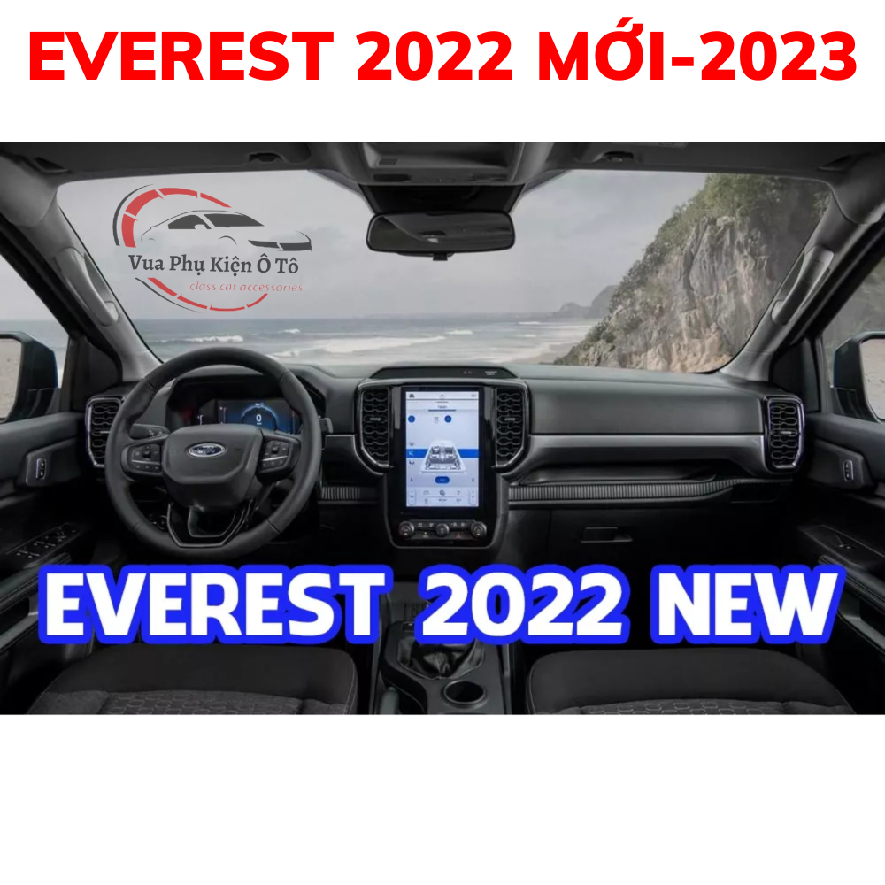 Thảm phủ taplo xe ford everest 2016-2023 cao cấp