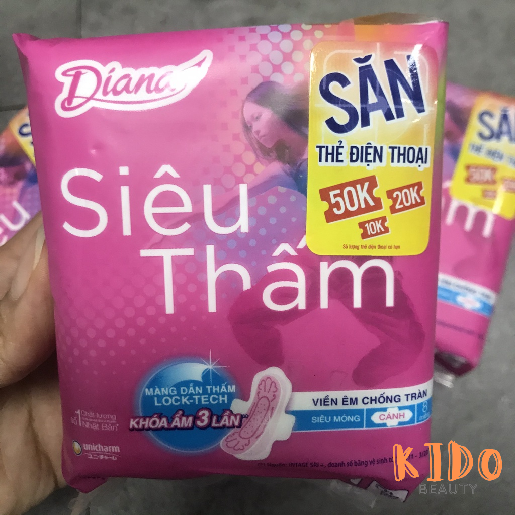 Diana Sensi Cool Fresh | 23cm super absorbent ( pack of 20 pieces/8 pieces)
