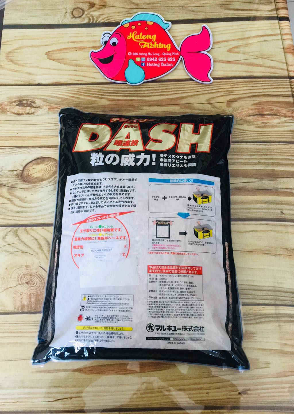 Mồi xả dash câu cá