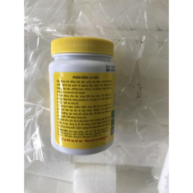 Phân bón lá NPK 6-30-30+ TE. Lọ 100 gam