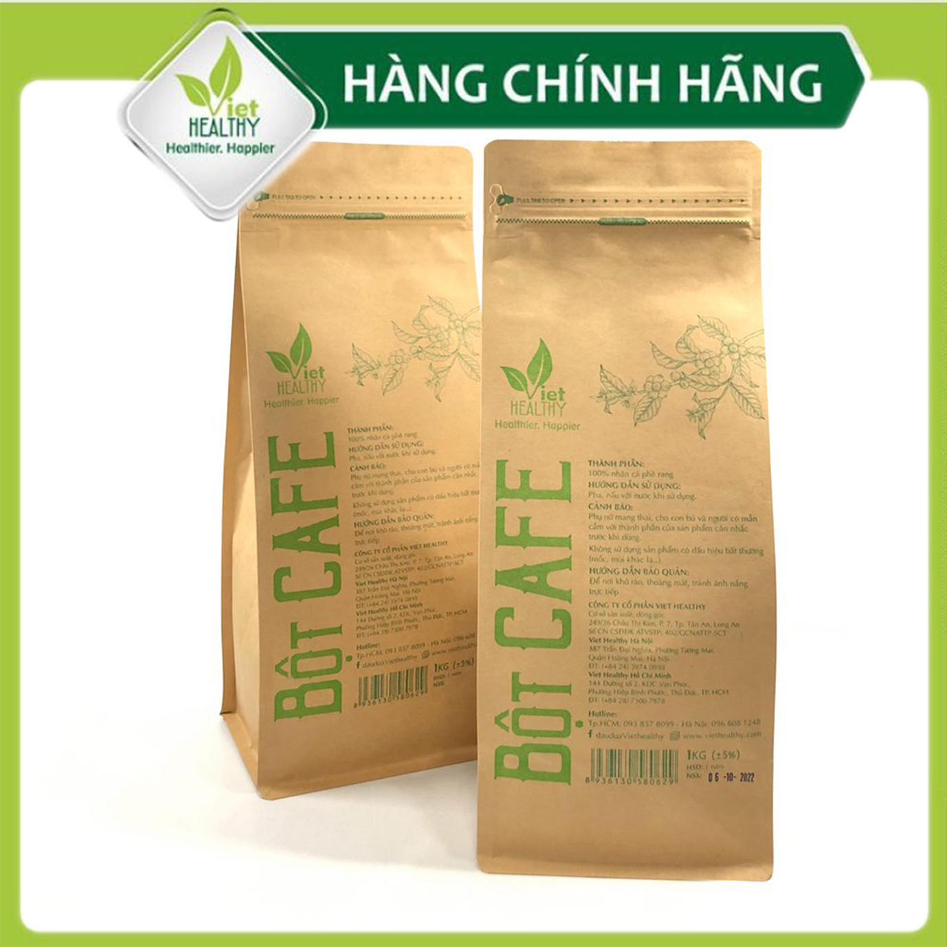 Bột Cà phê Enema nguyên chất 1kg