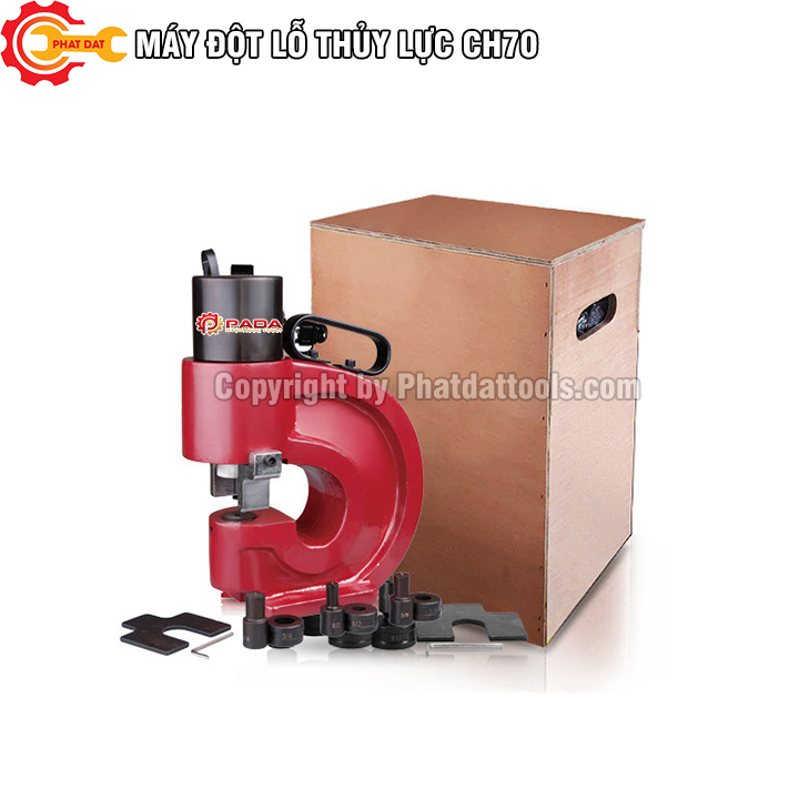 Máy đột thủy lực Ch70-Đột thanh đồng 12mm