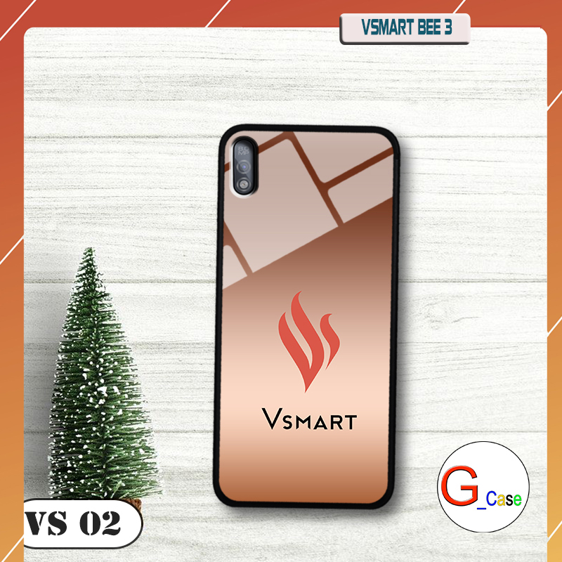 Ốp lưng Vsmart Bee 3 in 3D logo Vsmart thiết kế đẹp