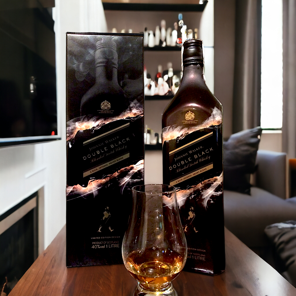 Whisky Johnnie Walker Black Shadow 12 năm Alc 40% 700ml