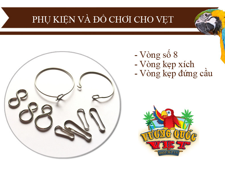 Phụ kiện xích chân vẹt