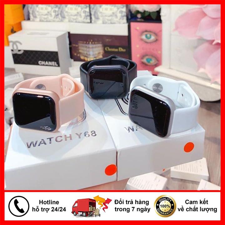 >> BÁO GIÁ ĐỒNG HỒ THÔNG MINH Y68, ĐỒNG HỒ THÔNG MINH KẾT NỐI BLUETOOTH, ĐỒNG HỒ THỂ THAO THEO DÕI SỨC KHỎE, GIẤC NGỦ, ĐO | Shopee Lazada Sendo Tiki mới nhất 42 Đồng Hồ Thông Minh Y68 Chống Nước Kết Nối Bluetooth Hỗ Trợ Theo Dõi Sức Khỏe Kèm Phụ Kiệng