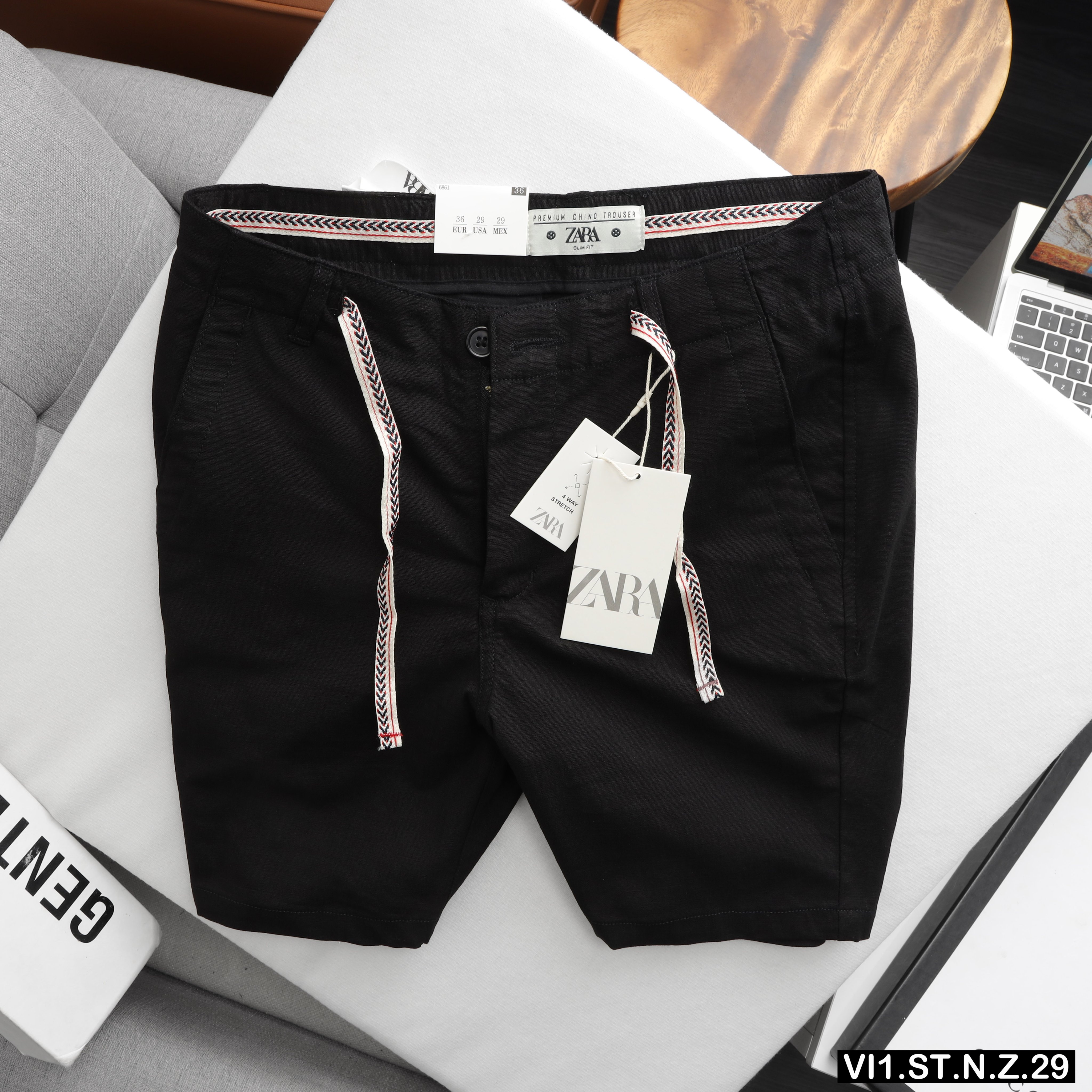 Quần short linen nam DICYDE ST.N.Z.29 cao cấp