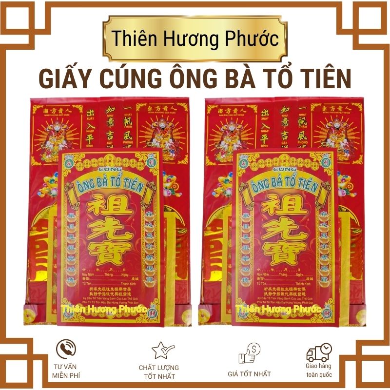 Giấy cúng trừ tiểu nhân có giấy vuốt