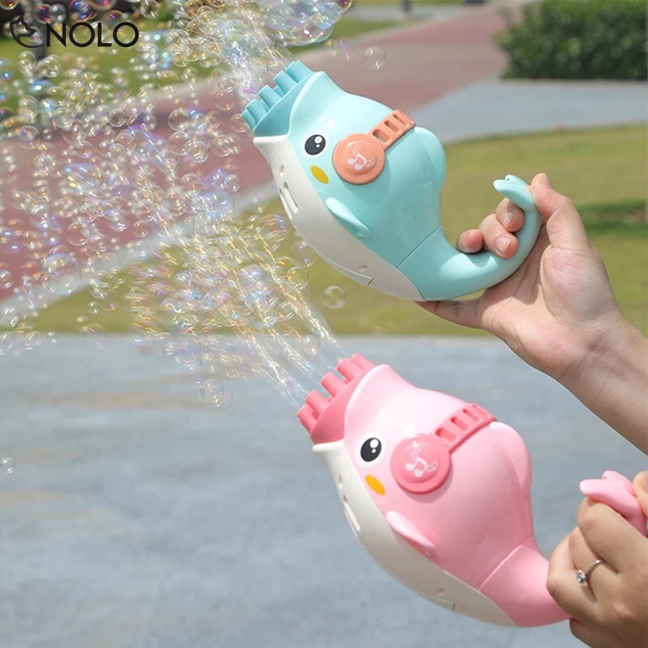 3 PCs AA battery portable automatic soap bubble blowing machine with soap liquid