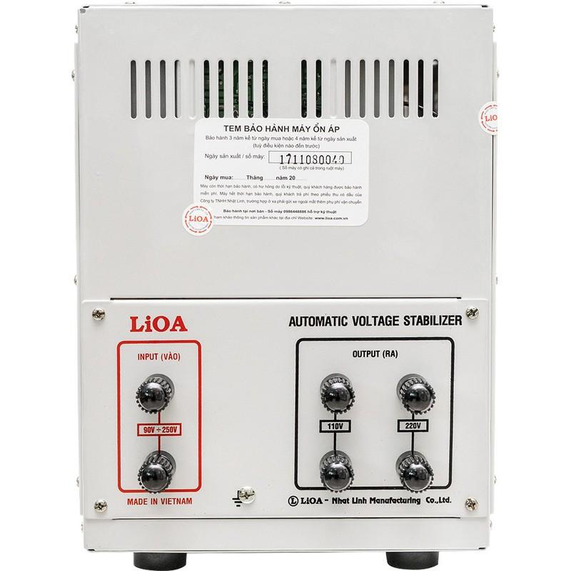 Ổn áp 1 pha LIOA DRI-3000 II 3.0kVA điện áp vào 90V - 250V ( Thế hệ mới 2018 )