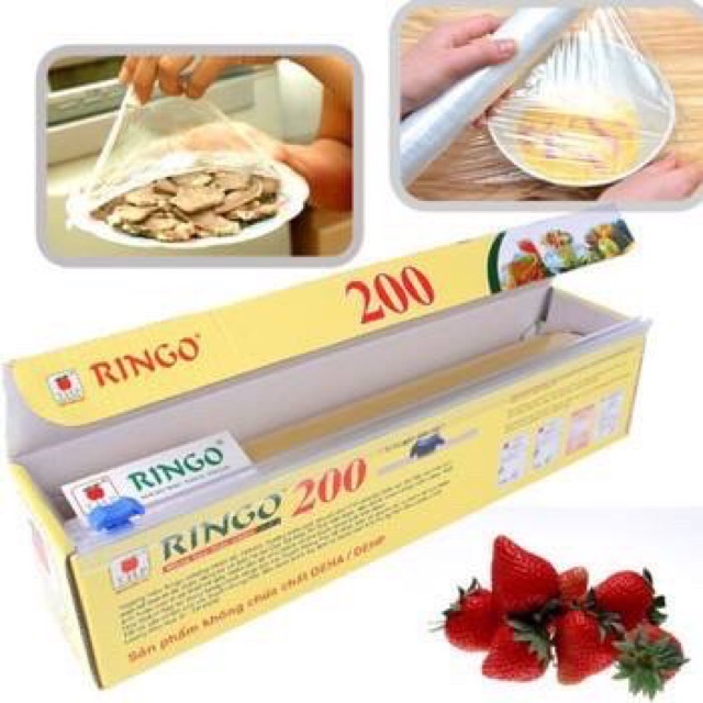 Màng Bọc Thực Phẩm Ringo 200 Kích Thước 30CM X120M - T.H.