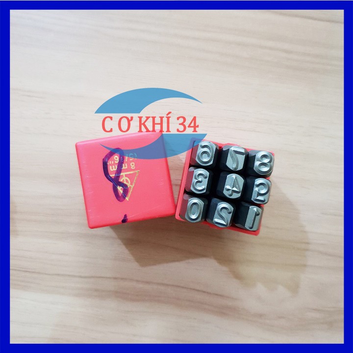 8mm Numbering Punch Set - Forward