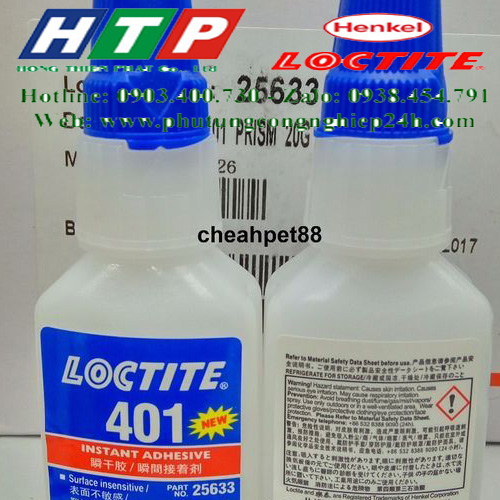 Keo dán nhanh khô Loctite 401-20gr