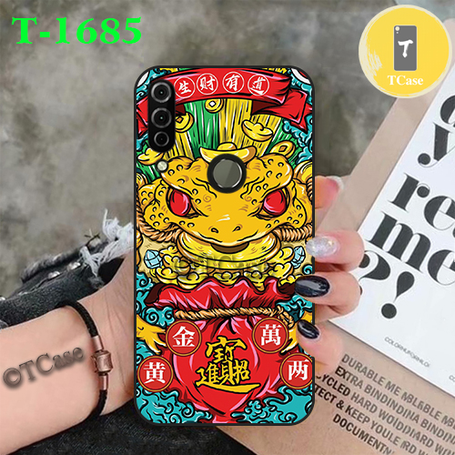 Ốp lưng Vsmart Joy 3 dẻo đen in hình 12 con giáp siêu chất