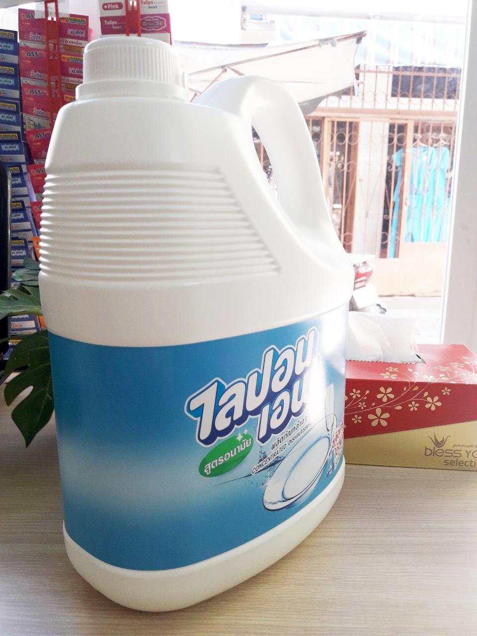 Nước rửa chén Lipon tinh khiết 3.6lít