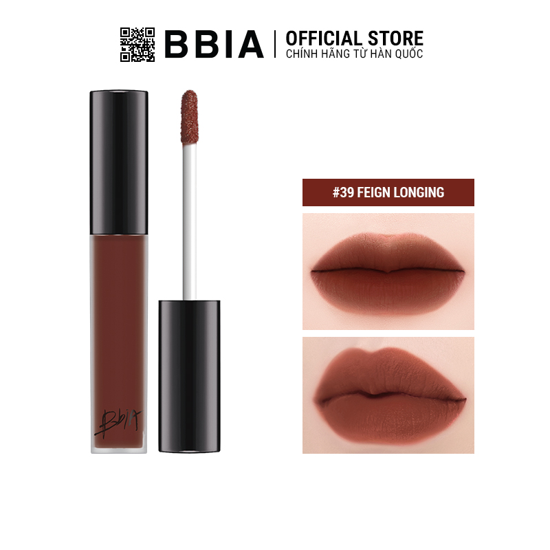 Son Kem Lì Bbia Last Velvet Lip Tint Version 8  5g