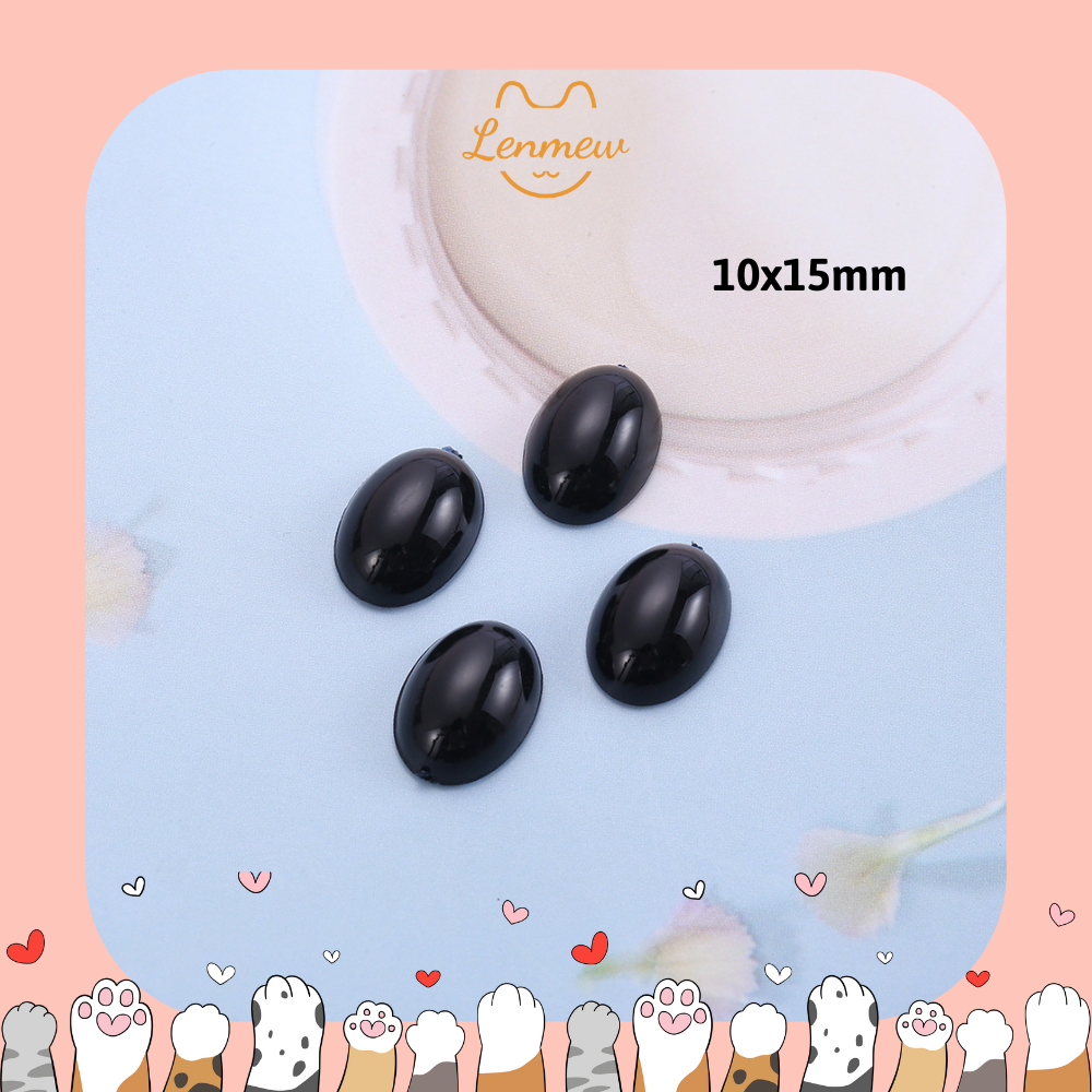 Gói Lẻ - Mắt Thú Bông Dán Hình Oval