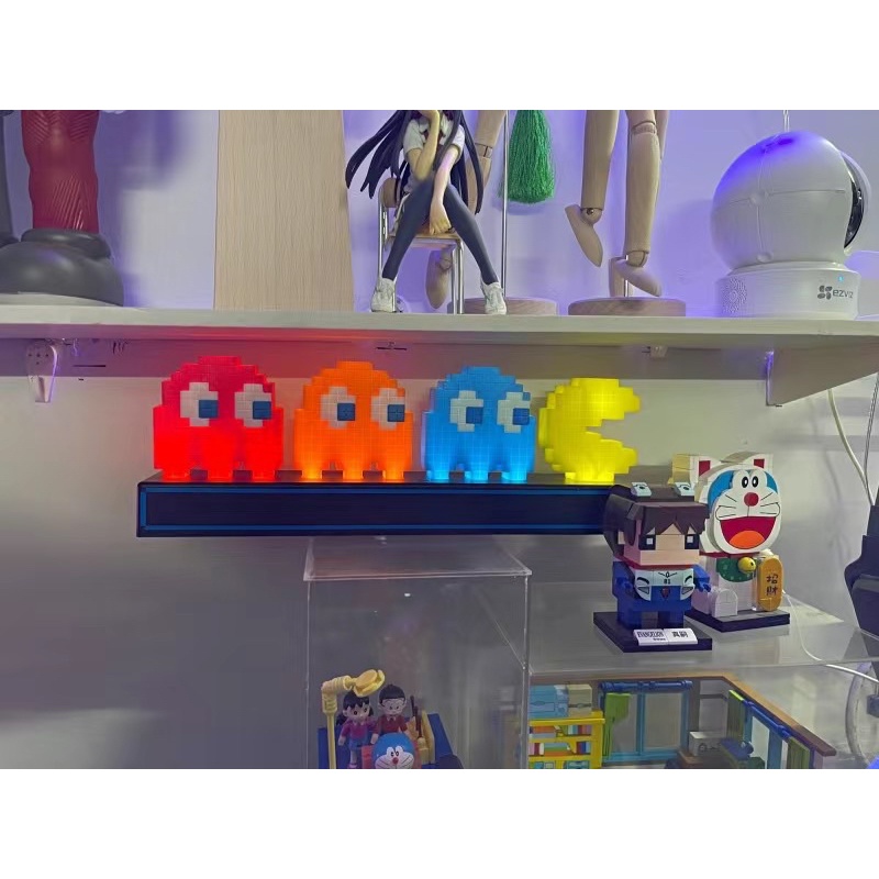Đèn Decor PACMAN Sáng Theo Nhạc cổng USB
