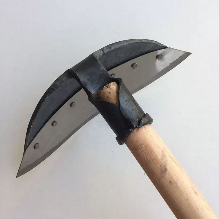 Lưỡi cuốc làm vườn lưỡi thép cao cấp