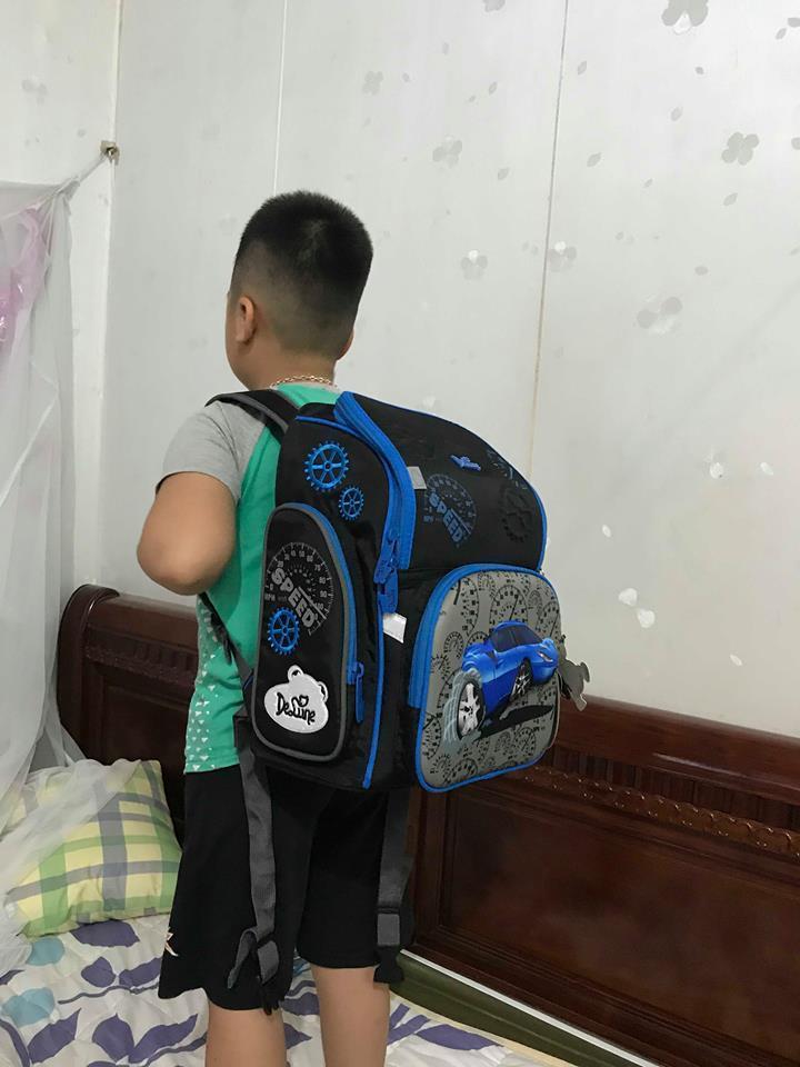 Cặp balo chống gù DELUNE cho bé trai - Mẫu 6-103