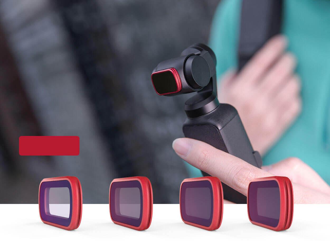 Combo 4 lens filter ND osmo pocket – PGYTECH