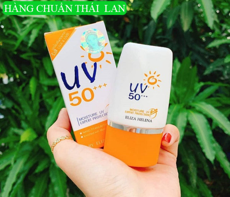 Kem chống nắng Eliza Helena UV50+++ Thái Lan 30g giúp chống nắng hiệu quả, dưỡng ẩm cho da, thích hợp với làn da châu Á