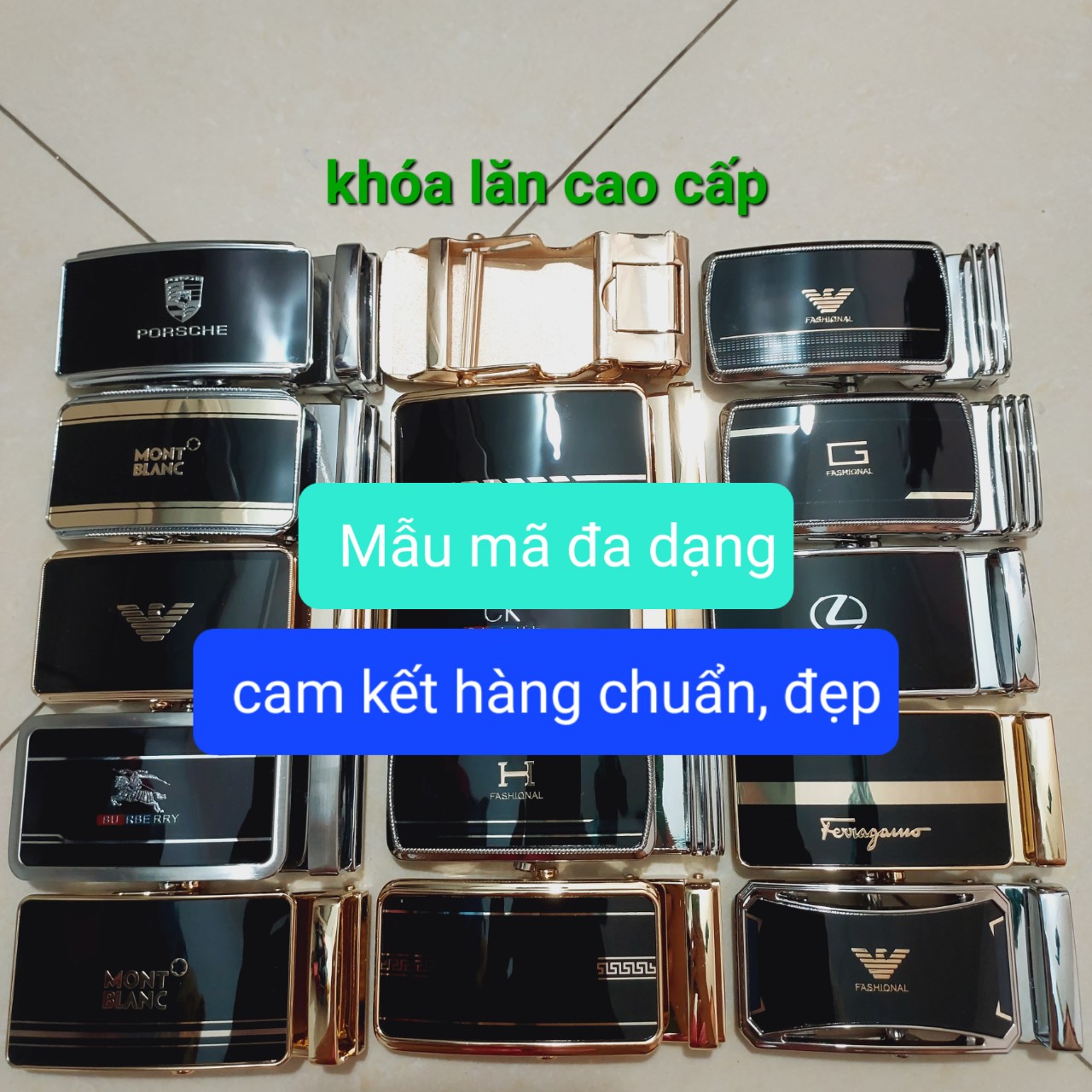 Mặt thắt lưng nút đầu khóa thắt lưng lăn đẹp thắt lưng lăn cao cấp