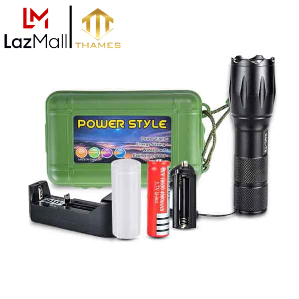 Đèn pin mini siêu sáng xml-t6 thames – chống nước - chính hãng