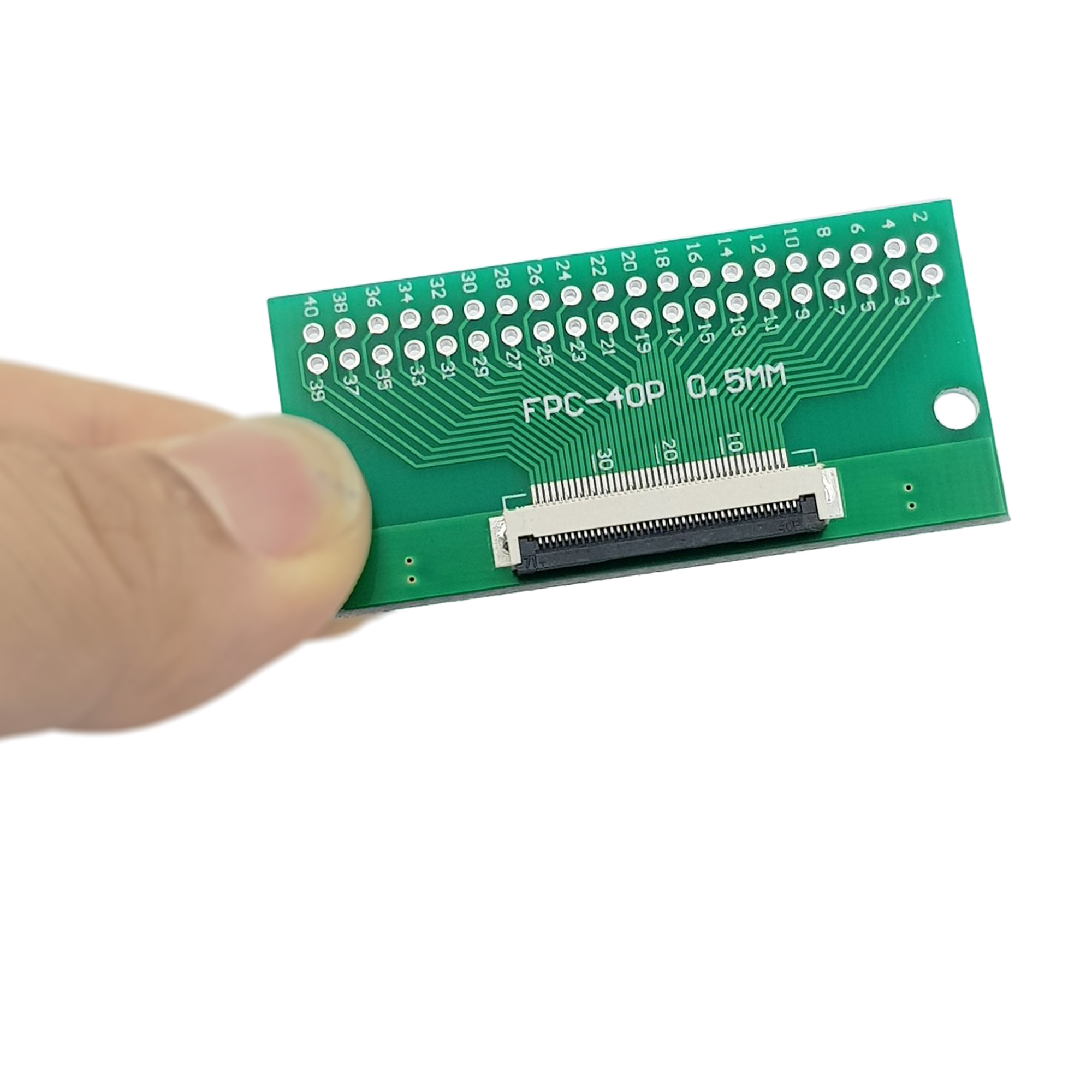 Đế ra chân cổng FFC/FPC 0.5mm sang chân 2.54mm