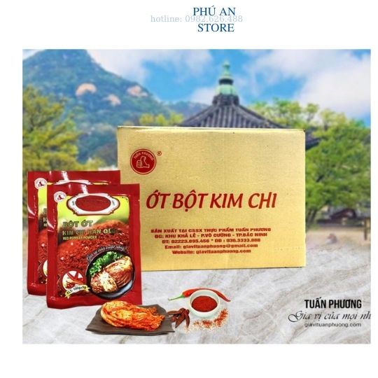 Bột ớt/ Ớt Bột Kim Chi Hàn Quốc 100 Gam ( Gói )