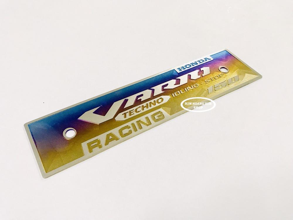 Bảng tên TITANIUM 3D dành cho VARIO (100% TITAN)